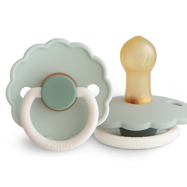 FRIGG Daisy Bloom Natural Rubber Latex Pacifier | Personalised Little Darling - Personalisable Baby Products Sold and Personalised by JustBørn