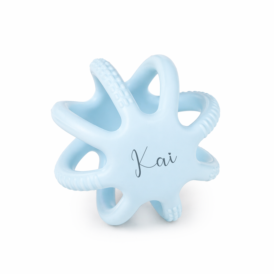 JBØRN Teething Ball Toy - Personalisable Baby Products Sold and Personalised by JustBørn