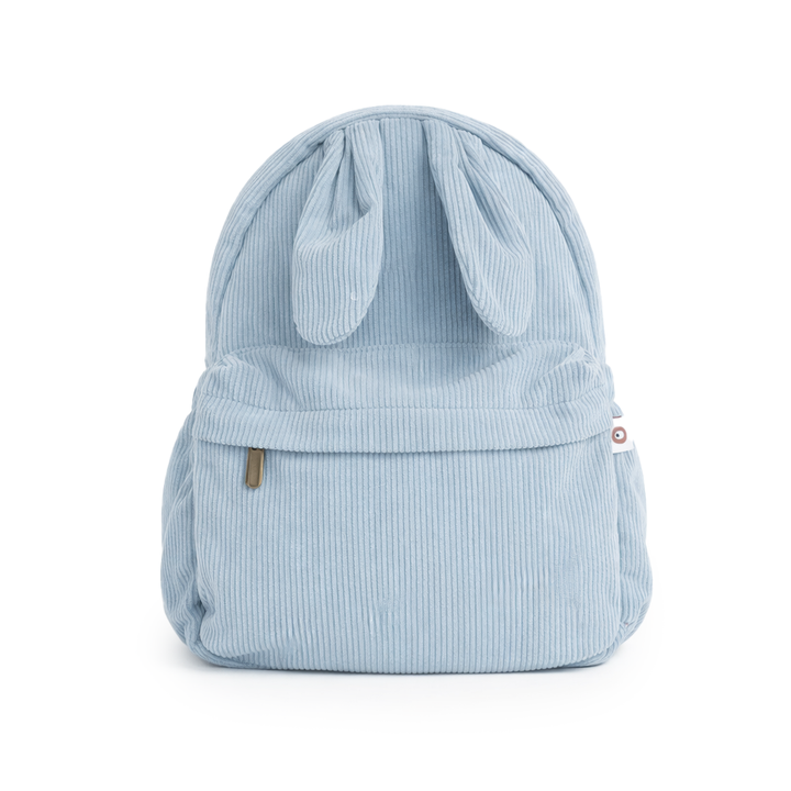 JBØRN Bunny Backpack Powder Blue Bunny Backpack - Personalisable Baby Products Sold and Personalised by JustBørn
