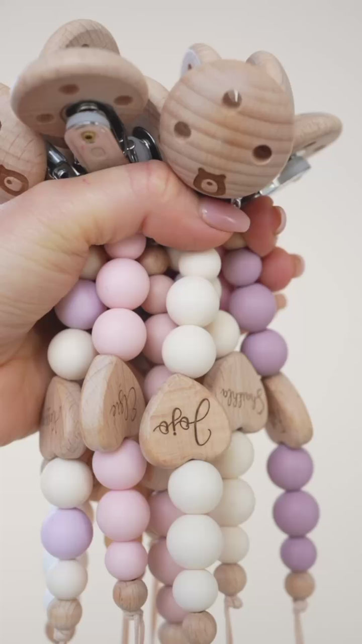 JBØRN Liefde Hart Fopspeen Clip