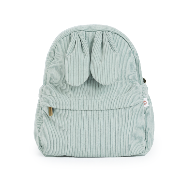 JBØRN Bunny Backpack Sage Bunny Backpack - Personalisable Baby Products Sold and Personalised by JustBørn