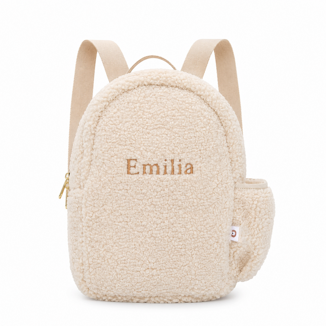 JBØRN Teddy Kids Backpack with Chest Strap | Personalisable - Personalisable Baby Products Sold and Personalised by JustBørn