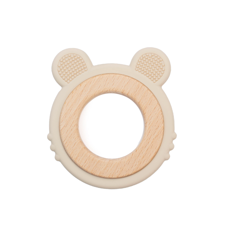 JBØRN Lion Teether Vanilla - Personalisable Baby Products Sold and Personalised by JustBørn