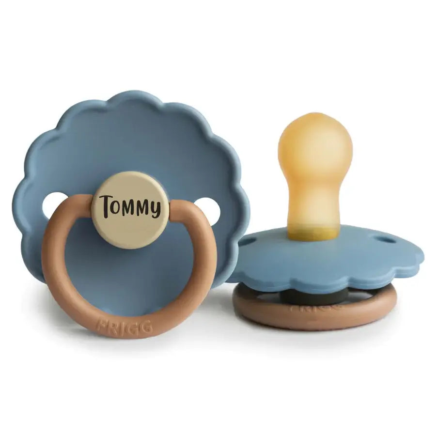 Breeze FRIGG Daisy Natural Rubber Latex Pacifier | Personalised by FRIGG sold by JBørn Baby Products Shop