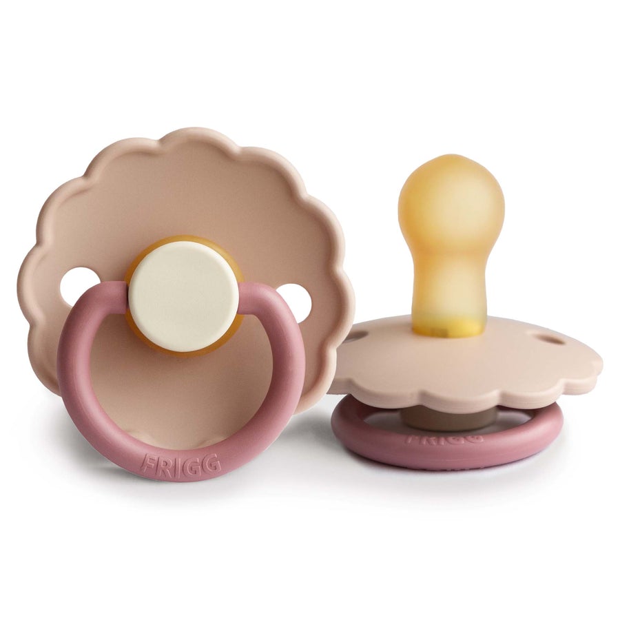 Peony FRIGG Daisy Natural Rubber Latex Pacifier by FRIGG sold by JBørn Baby Products Shop