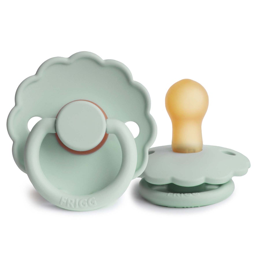Seafoam FRIGG Daisy Natural Rubber Latex Pacifier by FRIGG sold by JBørn Baby Products Shop