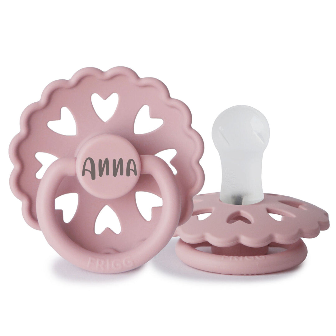 FRIGG Fairytale Silicone Pacifiers | Personalised in Thumbelina, sold by JBørn Baby Products Shop, Personalizable by JustBørn