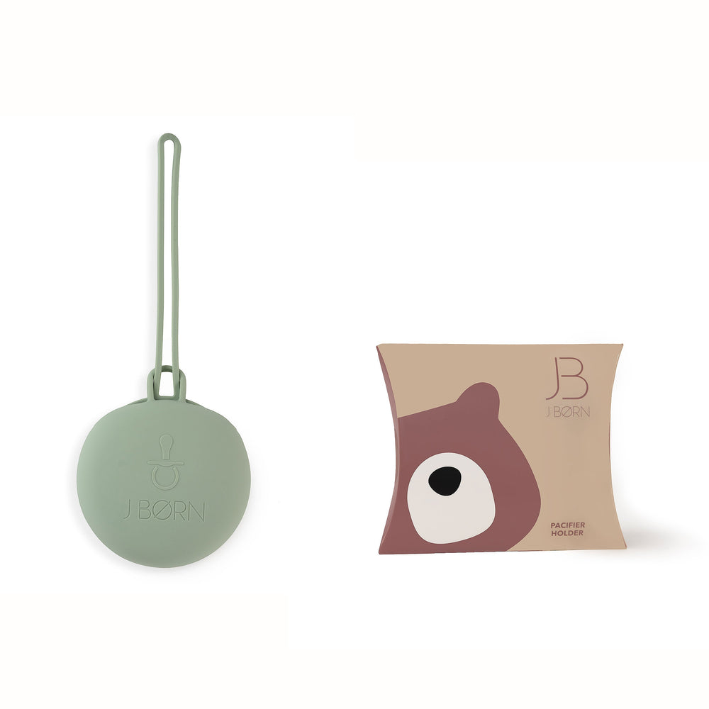 Vanilla JBØRN Pacifier Holder Pod | Personalisable by Just Børn sold by JBørn Baby Products Shop