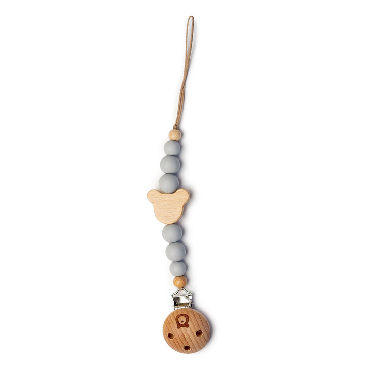 JBØRN MICKEY Pacifier Clip | Personalisable in Cloud, sold by JBørn Baby Products Shop, Personalizable by JustBørn