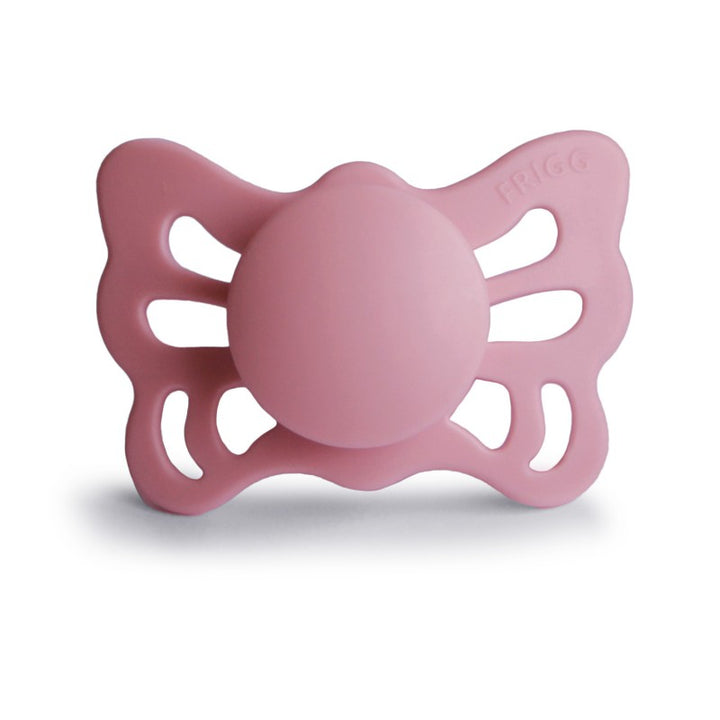 FRIGG Butterfly Anatomical Silicone Pacifiers in Cedar, sold by JBørn Baby Products Shop, Personalizable by JustBørn