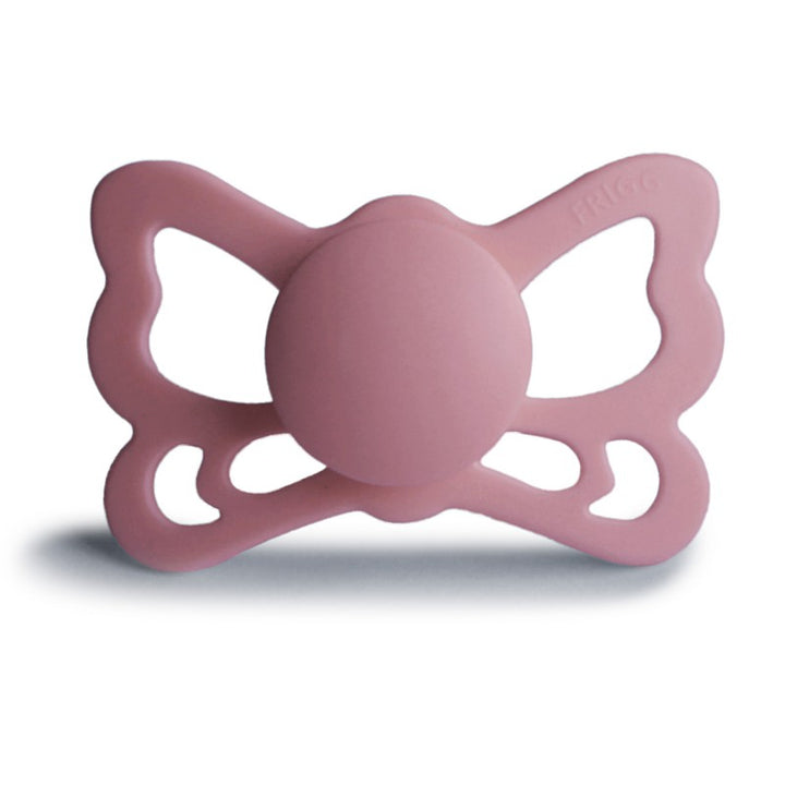 FRIGG Butterfly Anatomical Silicone Pacifiers in Cedar, sold by JBørn Baby Products Shop, Personalizable by JustBørn