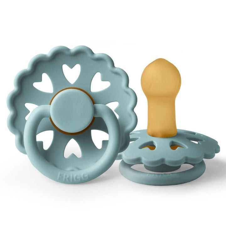 FRIGG Fairytale Natural Rubber Latex Pacifiers in Ole Lukoie, sold by JBørn Baby Products Shop, Personalizable by JustBørn