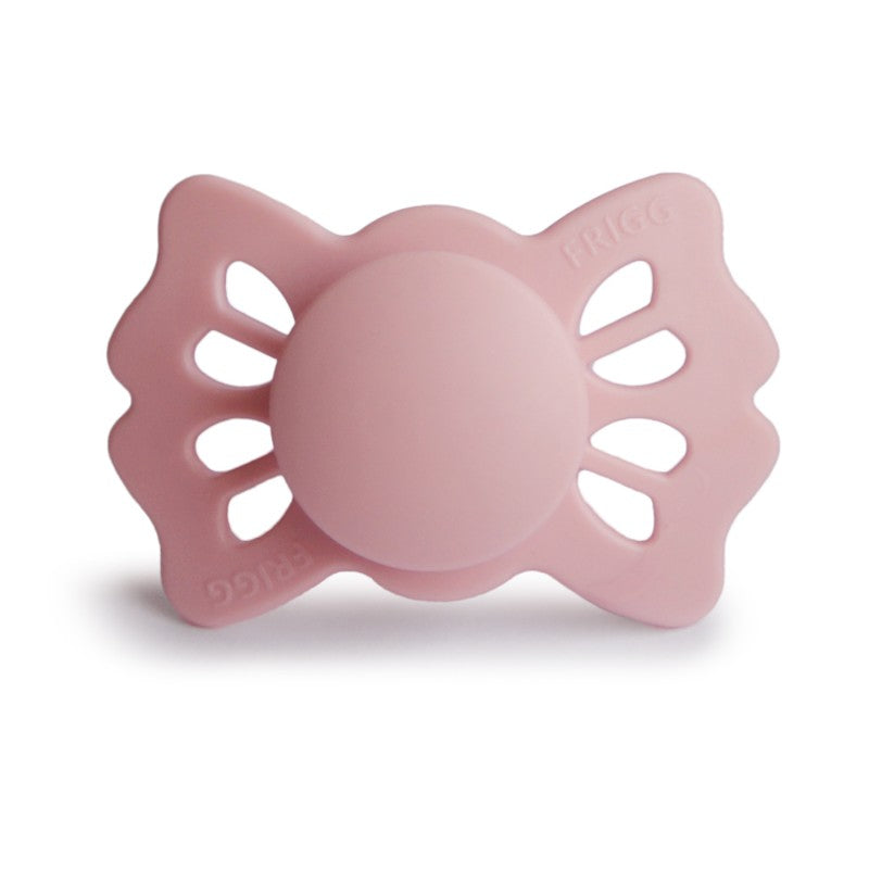 Baby Pink FRIGG Lucky Symmetrical Silicone Pacifiers by FRIGG sold by JBørn Baby Products Shop