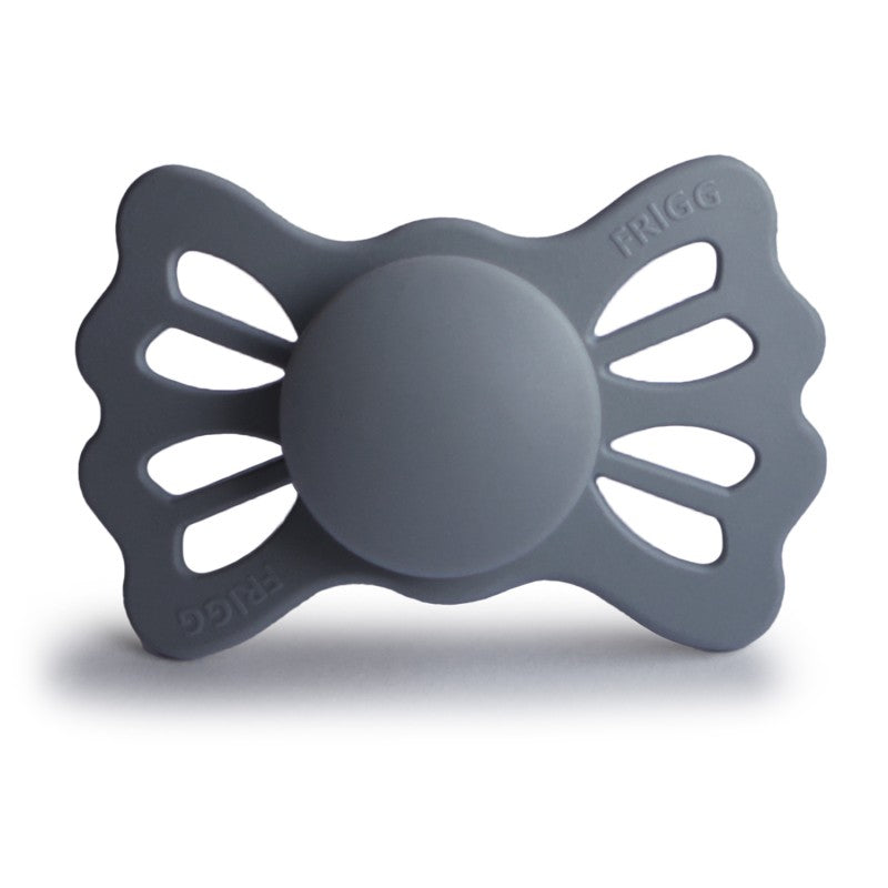 Great Gray FRIGG Lucky Symmetrical Silicone Pacifiers by FRIGG sold by JBørn Baby Products Shop