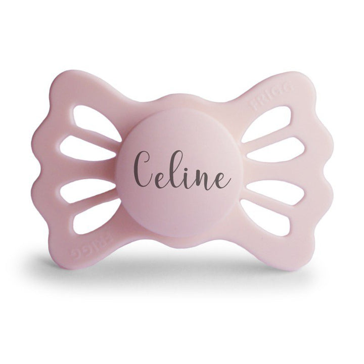White Lilac FRIGG Lucky Symmetrical Silicone Pacifiers | Personalised by FRIGG sold by JBørn Baby Products Shop
